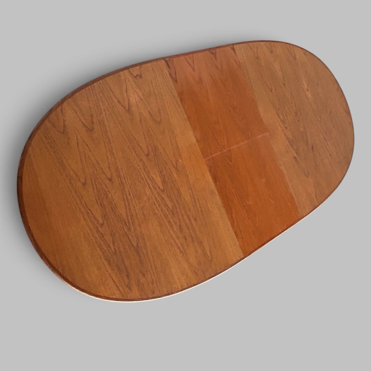 Mid Century G Plan Fresco Teak Extending Oval Dining Table - Vintage 1970s