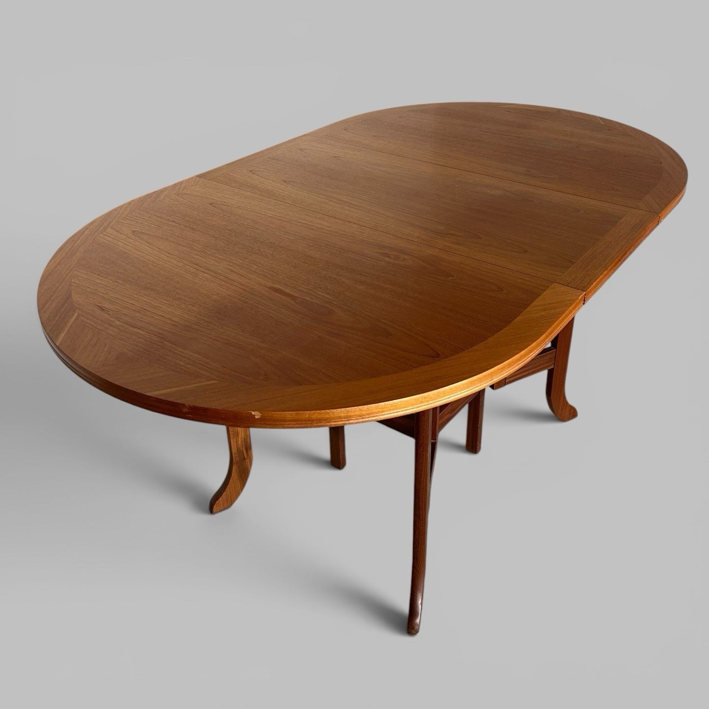 Nathan Teak Drop Leaf Dining Table