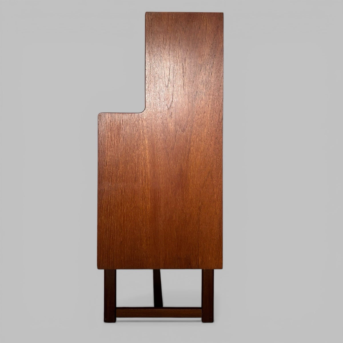 Turnidge of London Teak Bureau Mid Century Writing Desk