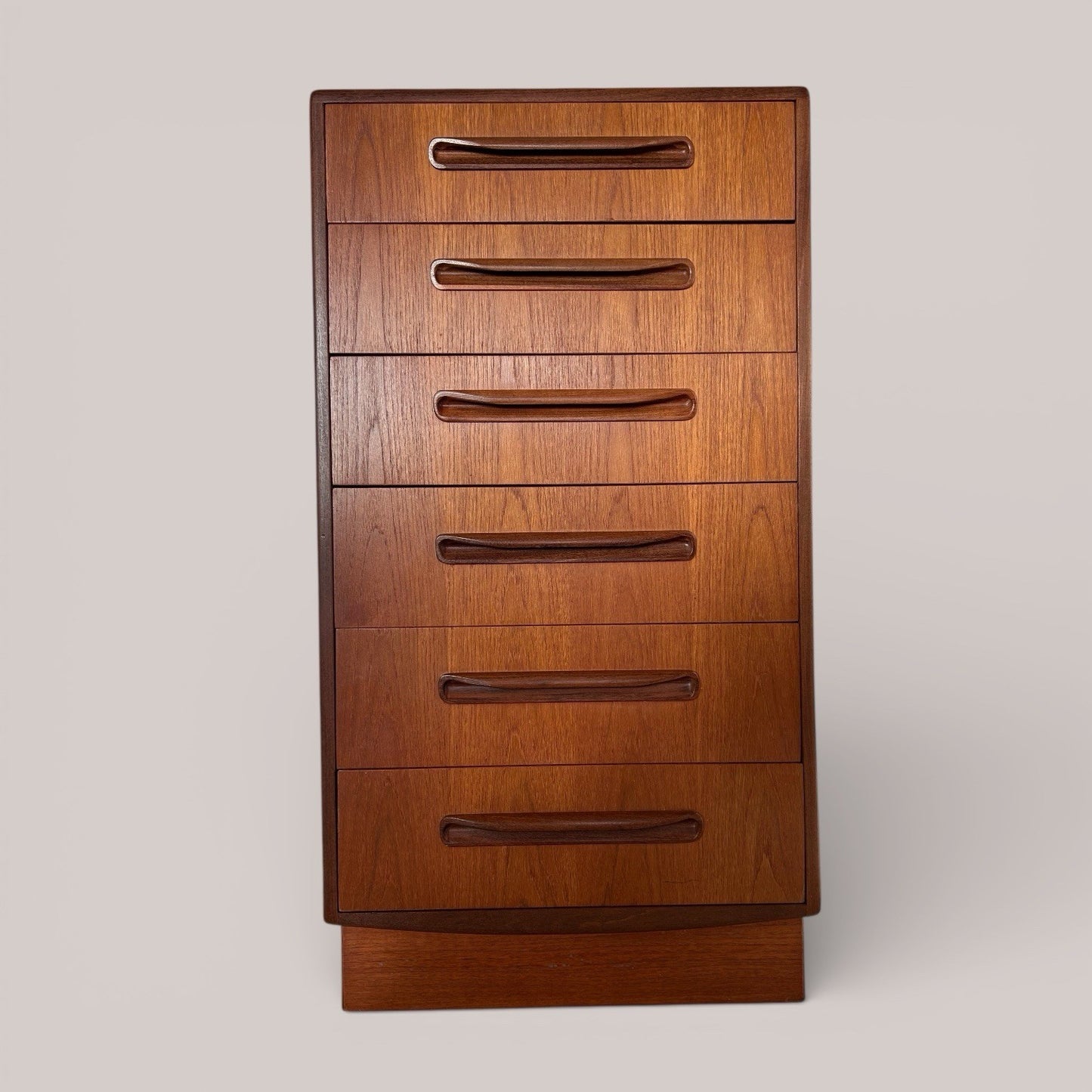 G Plan Fresco, 6 Drawer Teak Chest of Drawers / Tallboy - Delivery Available