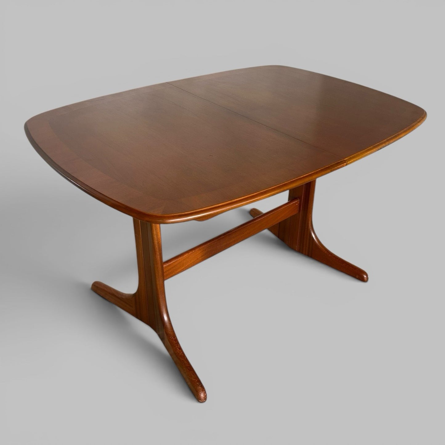 Mid Century Teak Extending Dining Table by McIntosh