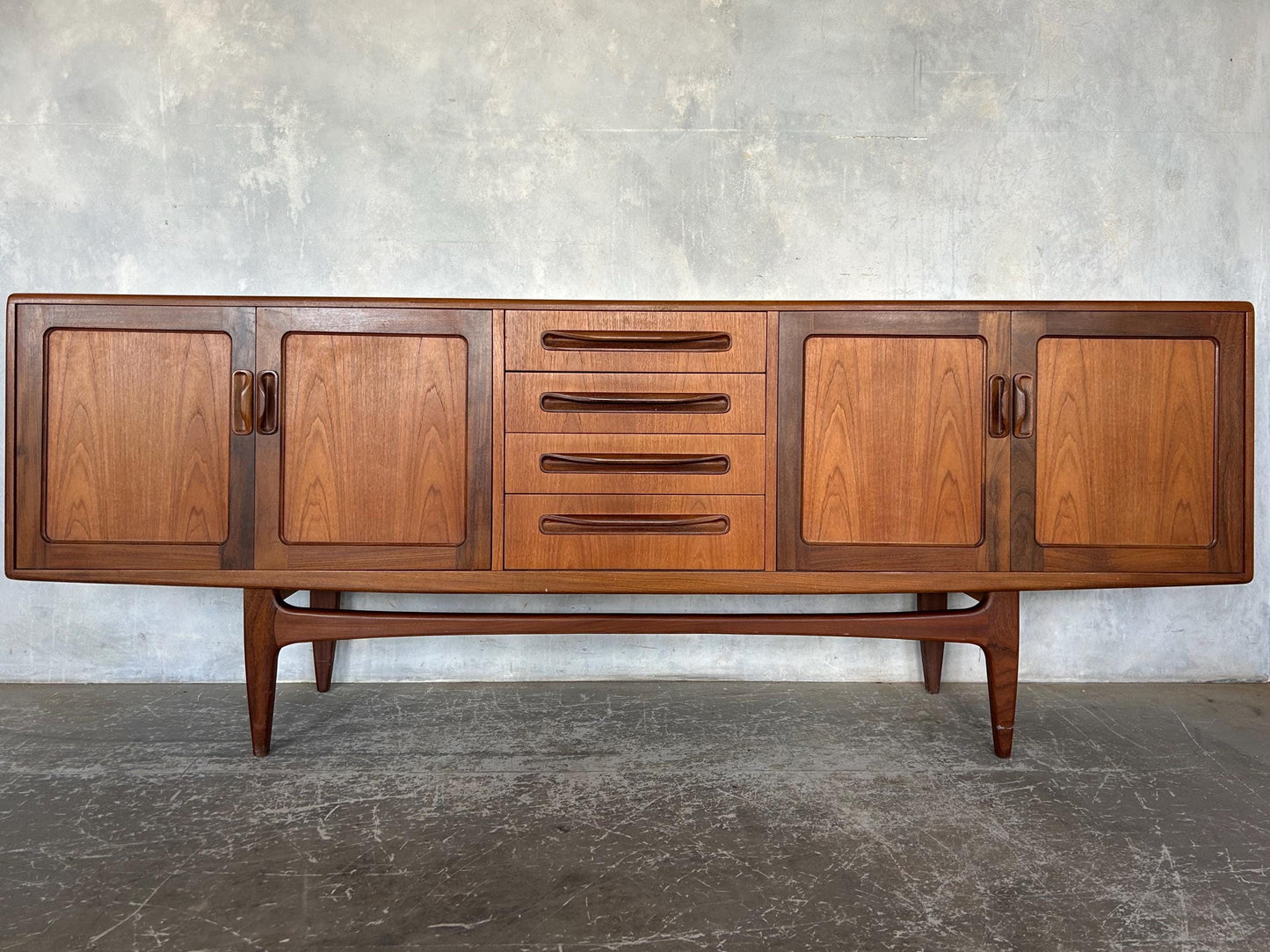Mid Century GPlan Fresco “Long John” Sideboard by Victor Wilkins