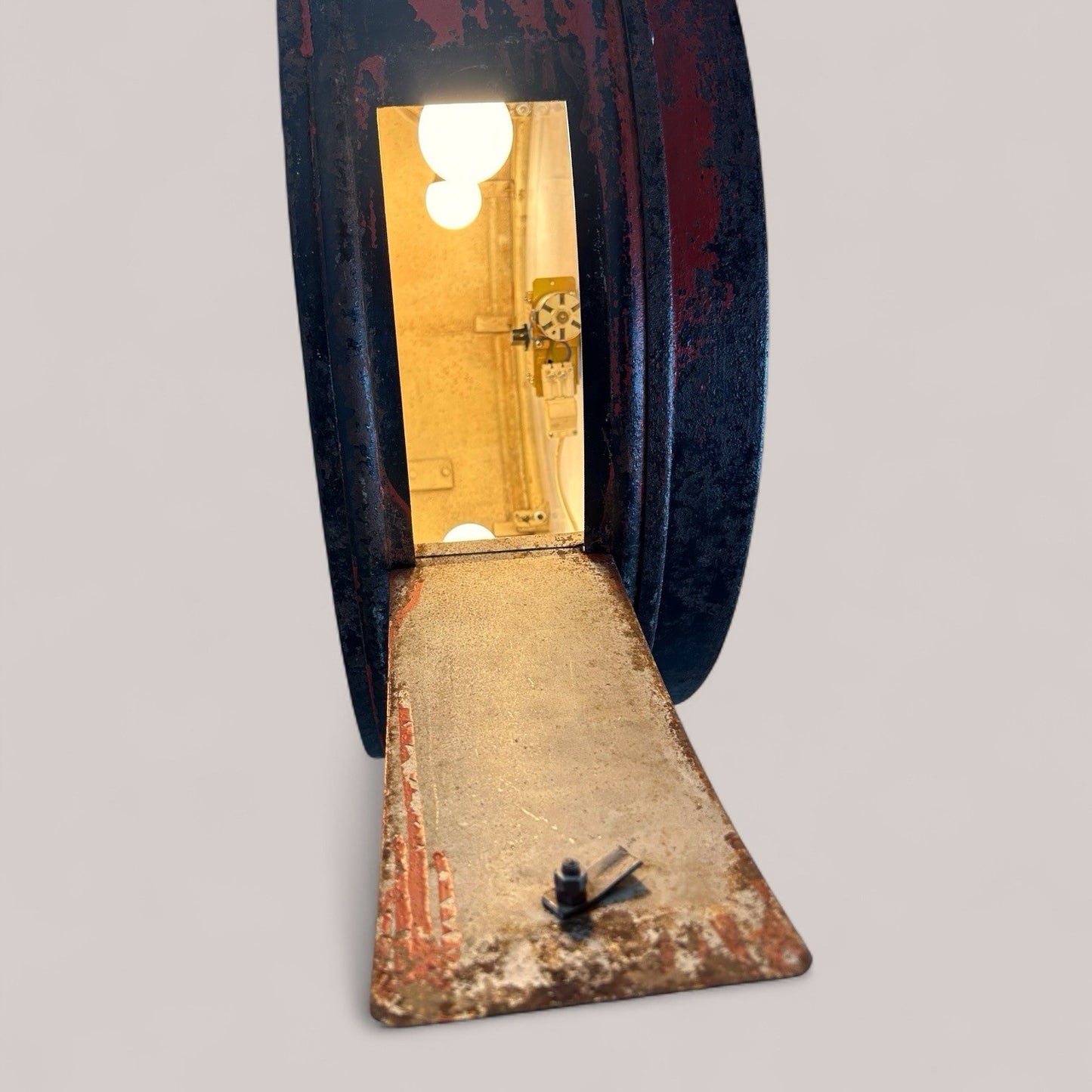 Large vintage station clock