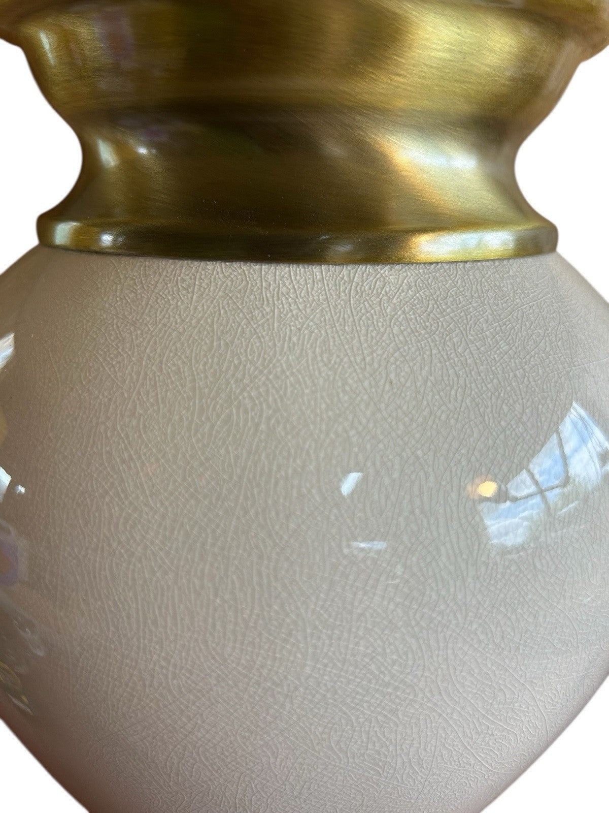large white ceramic table lamp