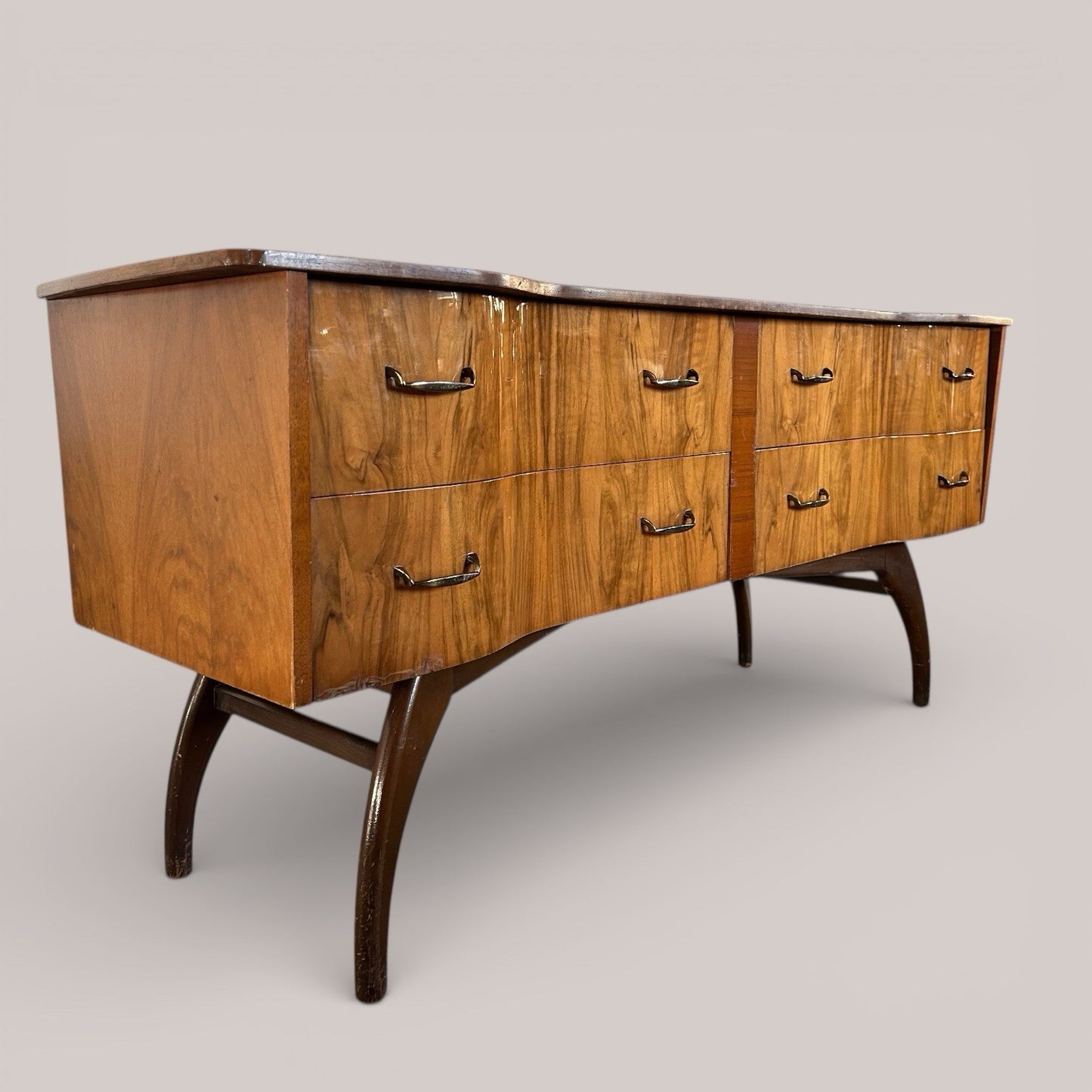 1960s teak sideboard / chest of drawers