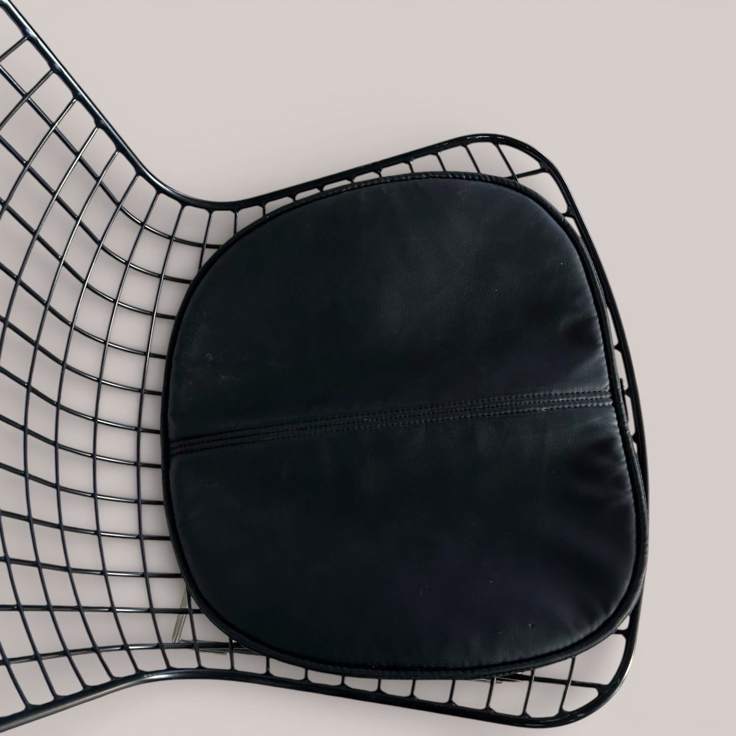 Harry Bertoia style Wire Side Chair – Black