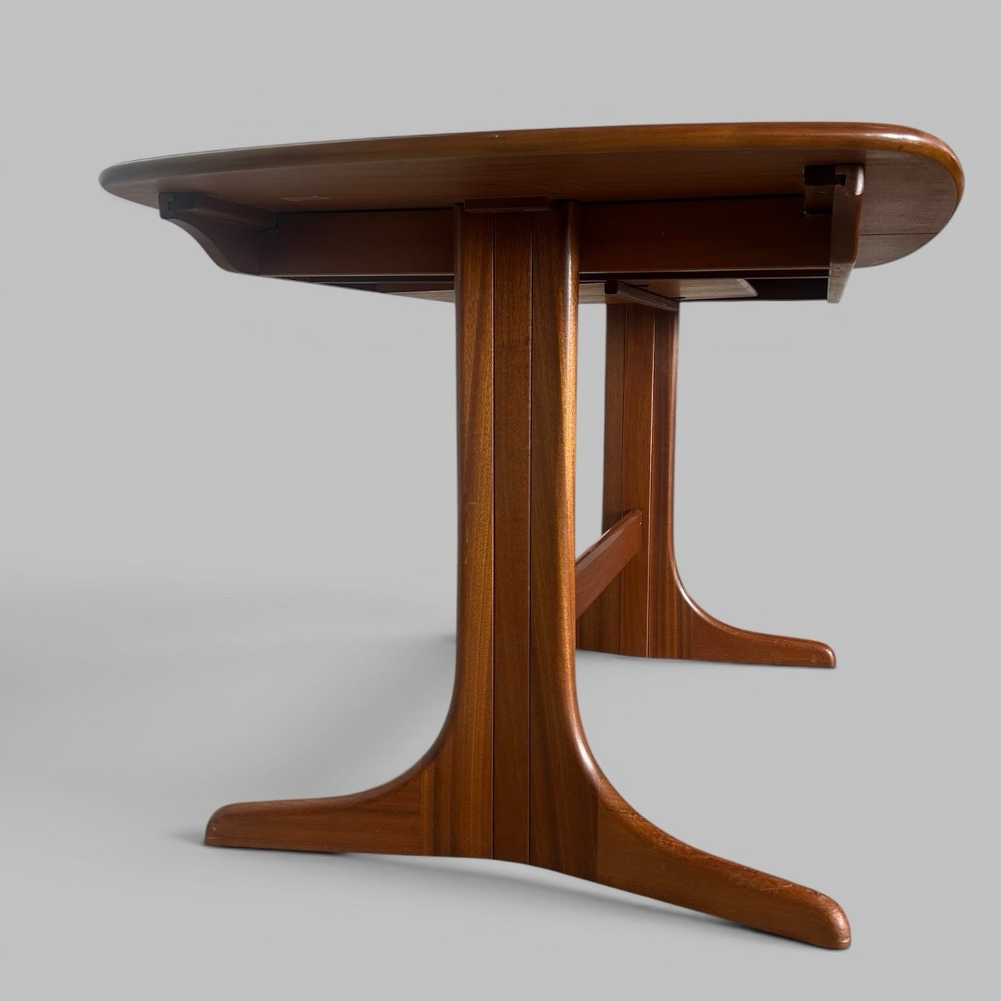 Mid Century Teak Extending Dining Table by McIntosh