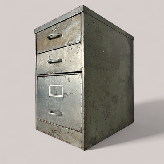 Industrial filing cabinet - great patina