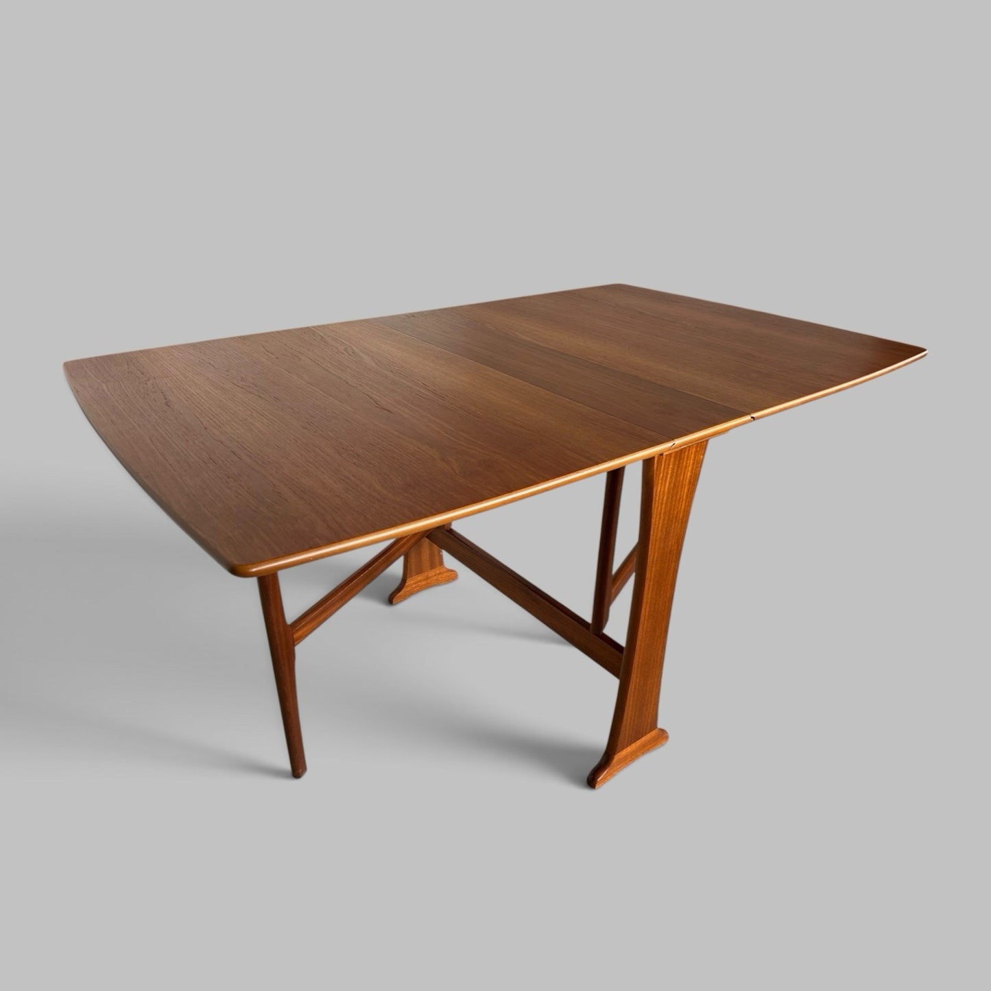 Legate Teak Slim Drop-Leaf Dining Table