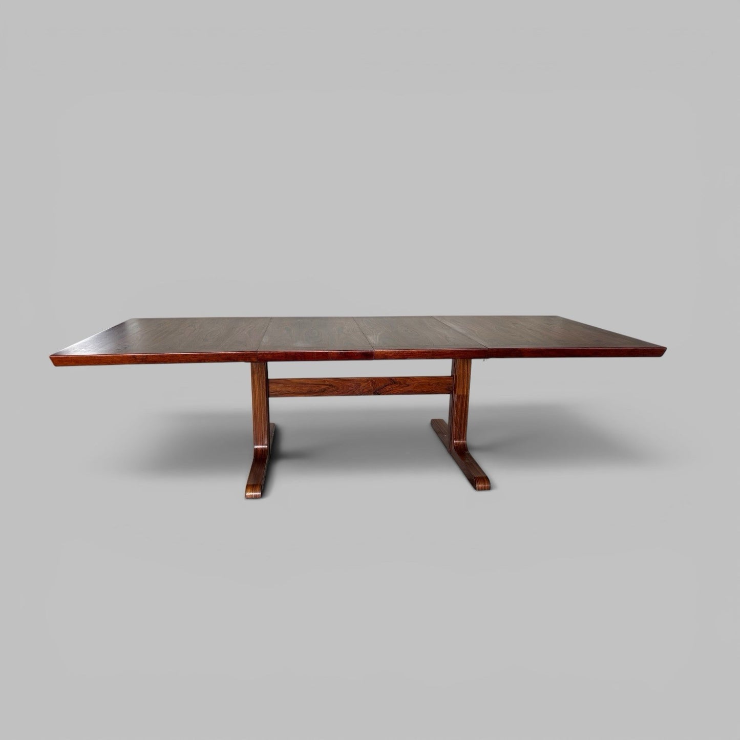 Skovby Danish Rosewood Double Extending Dining Table