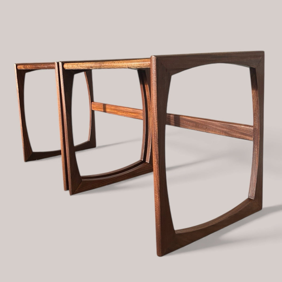 Pair of G Plan Quadrille Side Tables / Bedside Tables