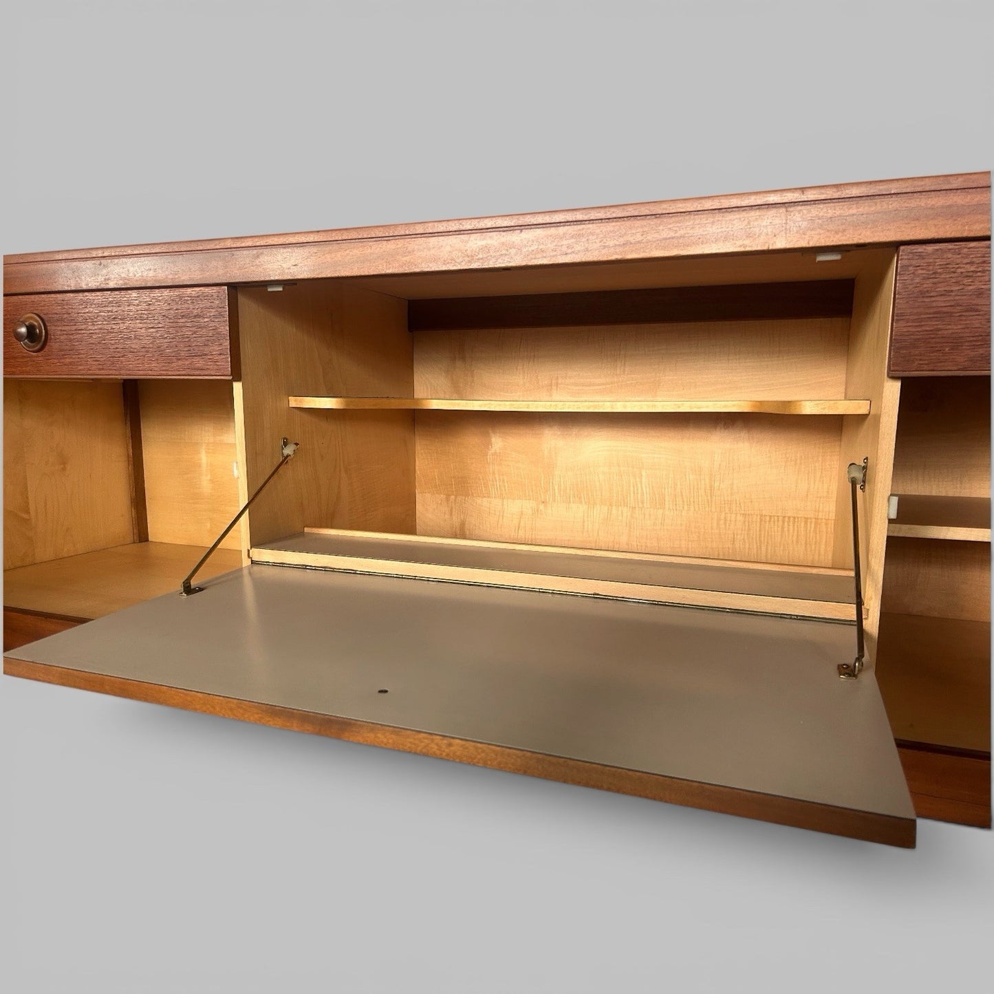 Uniflex Teak  Mid Century Sideboard – Drinks Cabinet