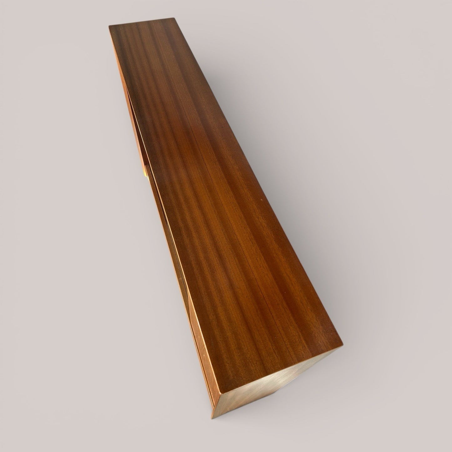 Mid-Century Glazed Teak Bookcase with Cupboard – Gibbs