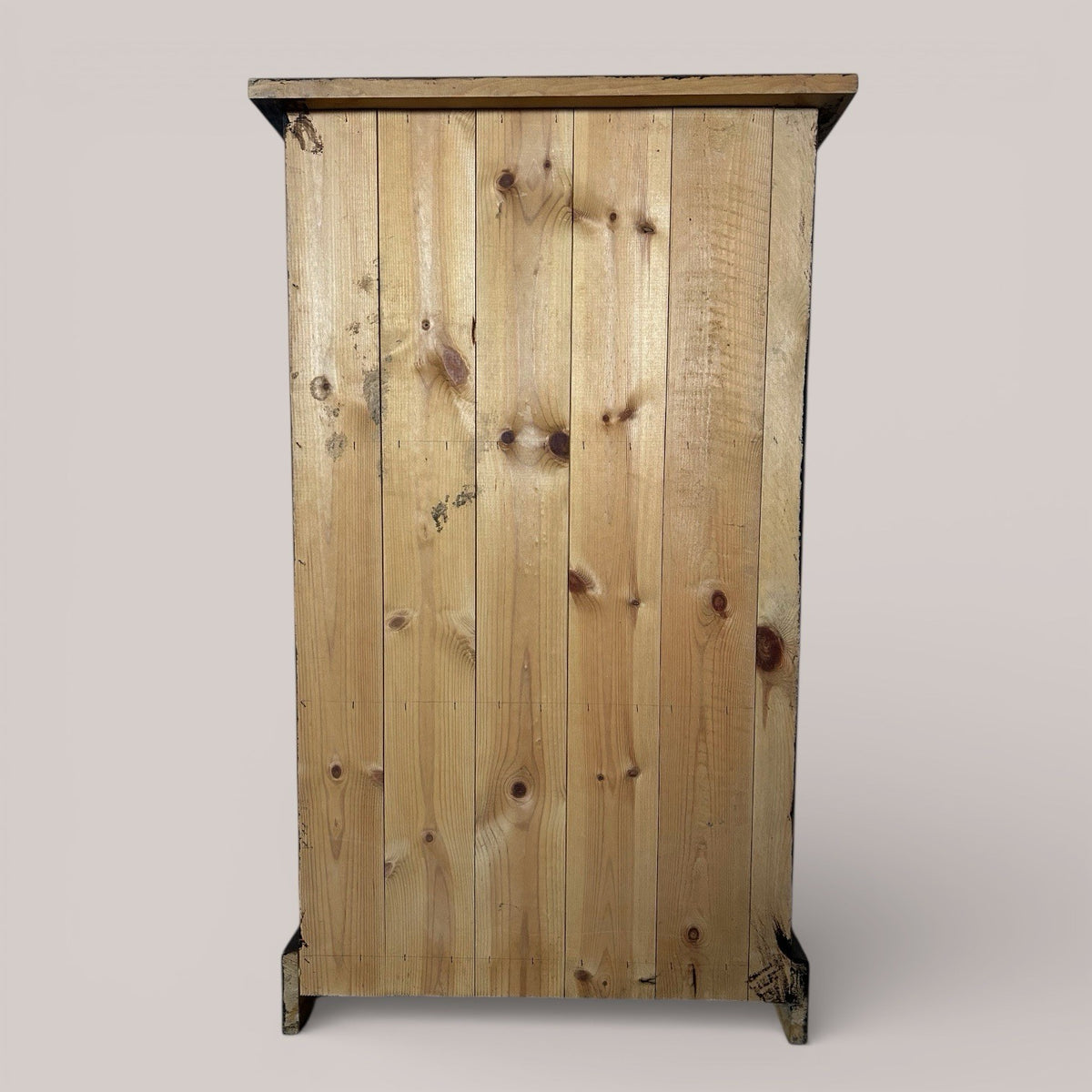 Stained Pine Small Bookcase