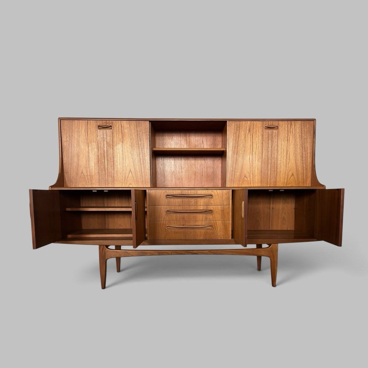 Mid Century Teak Highboard – G Plan Fresco Cocktail Cabinet