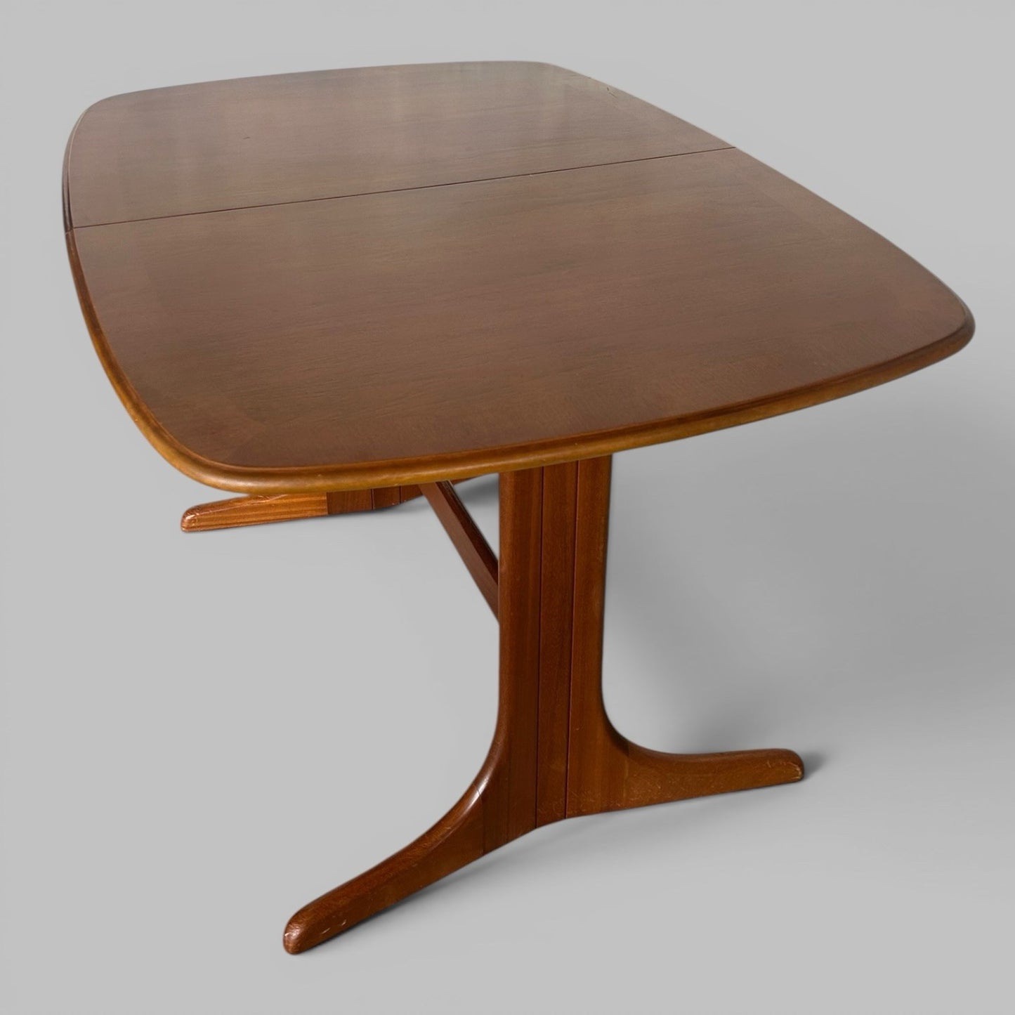 Mid Century Teak Extending Dining Table by McIntosh