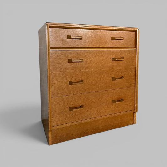 G Plan Brandon Mid Century Oak Chest of Drawers