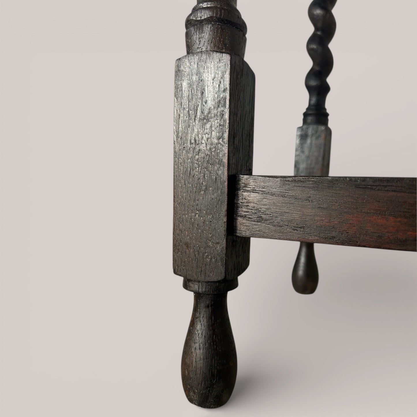 Antique barley twist occasional table
