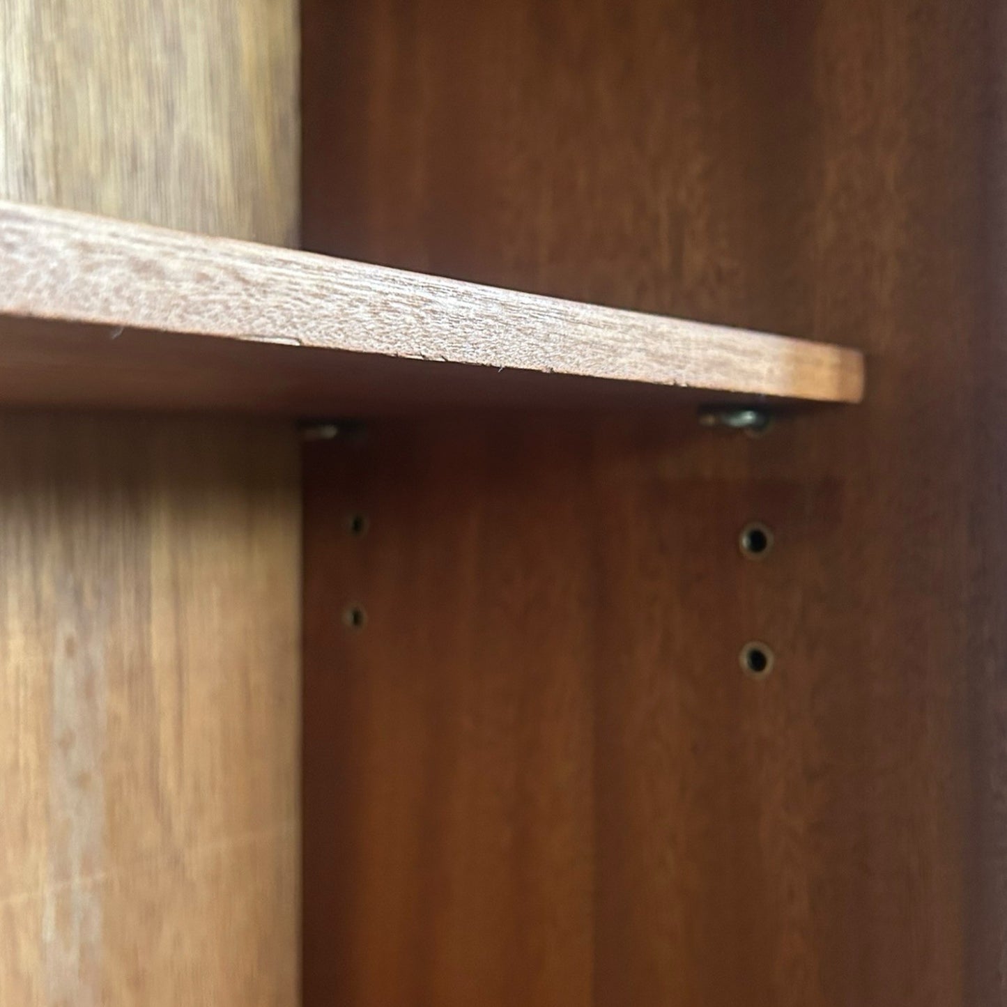 Mid Century Teak Glazed Bookcase