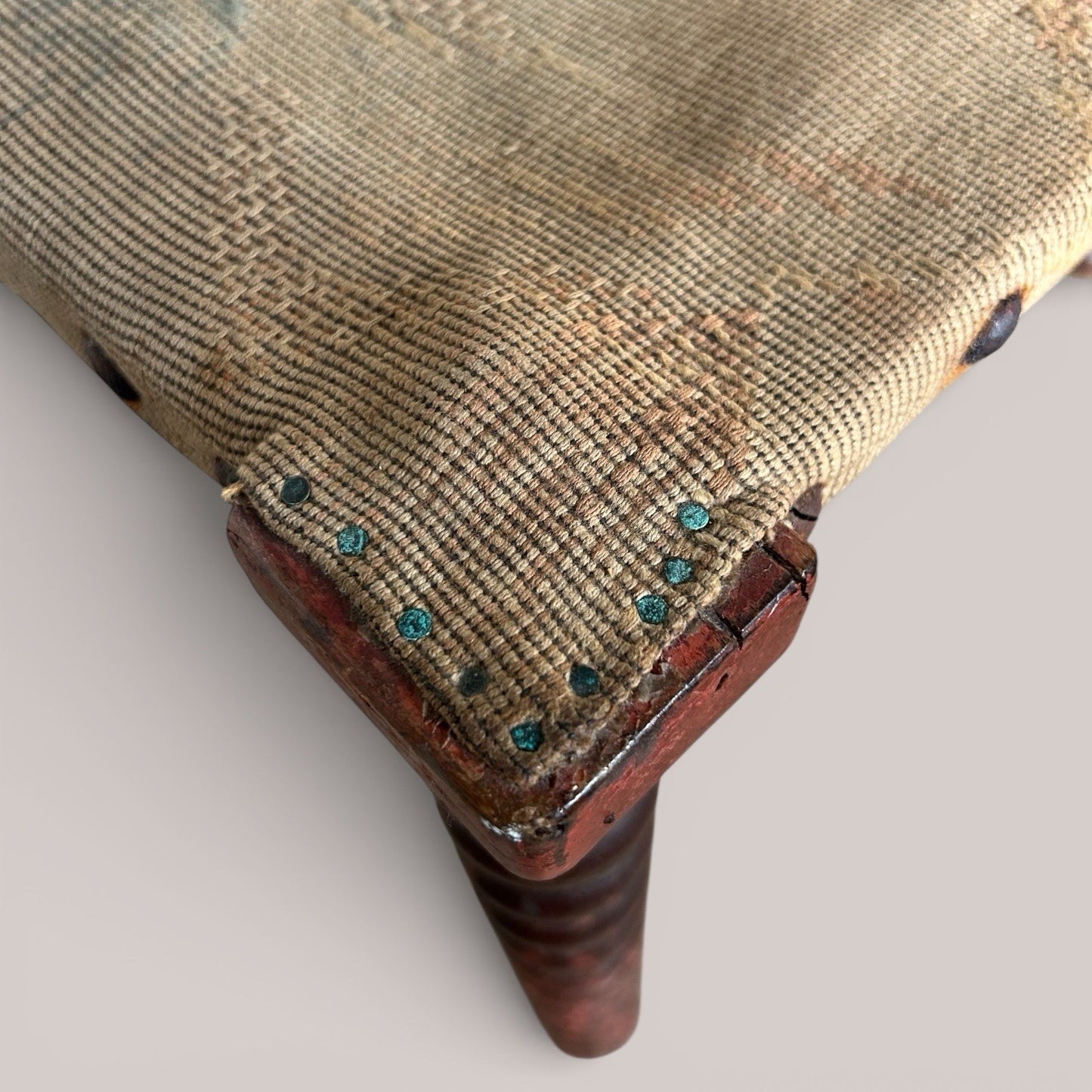 Antique French bobbin chair