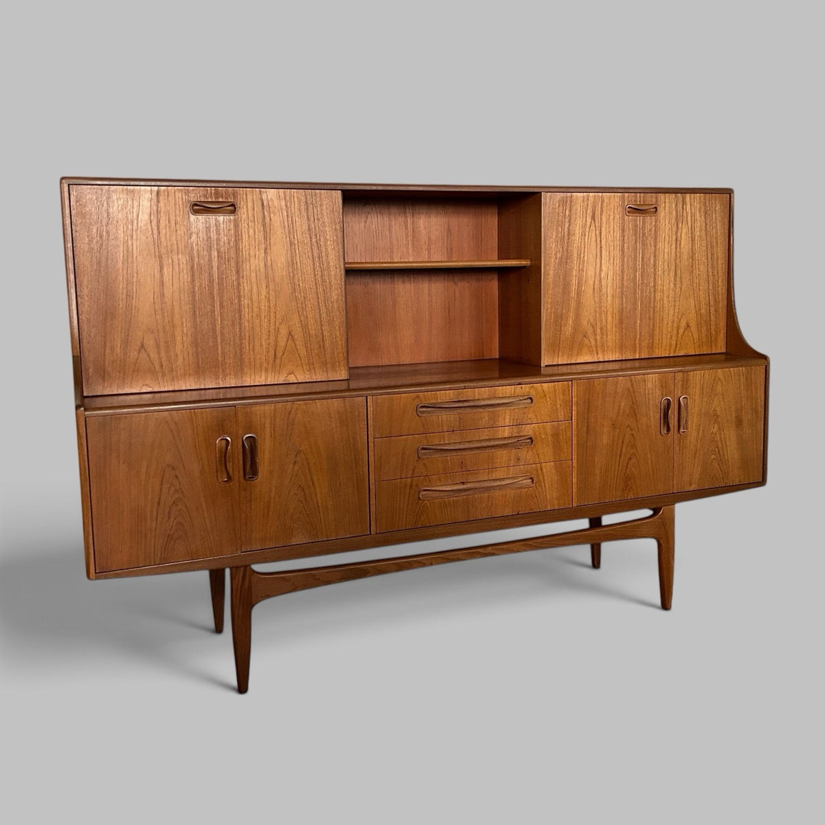 Mid Century Teak Highboard – G Plan Fresco Cocktail Cabinet