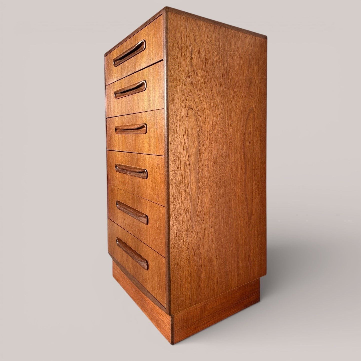 G Plan Fresco, 6 Drawer Teak Chest of Drawers / Tallboy - Delivery Available