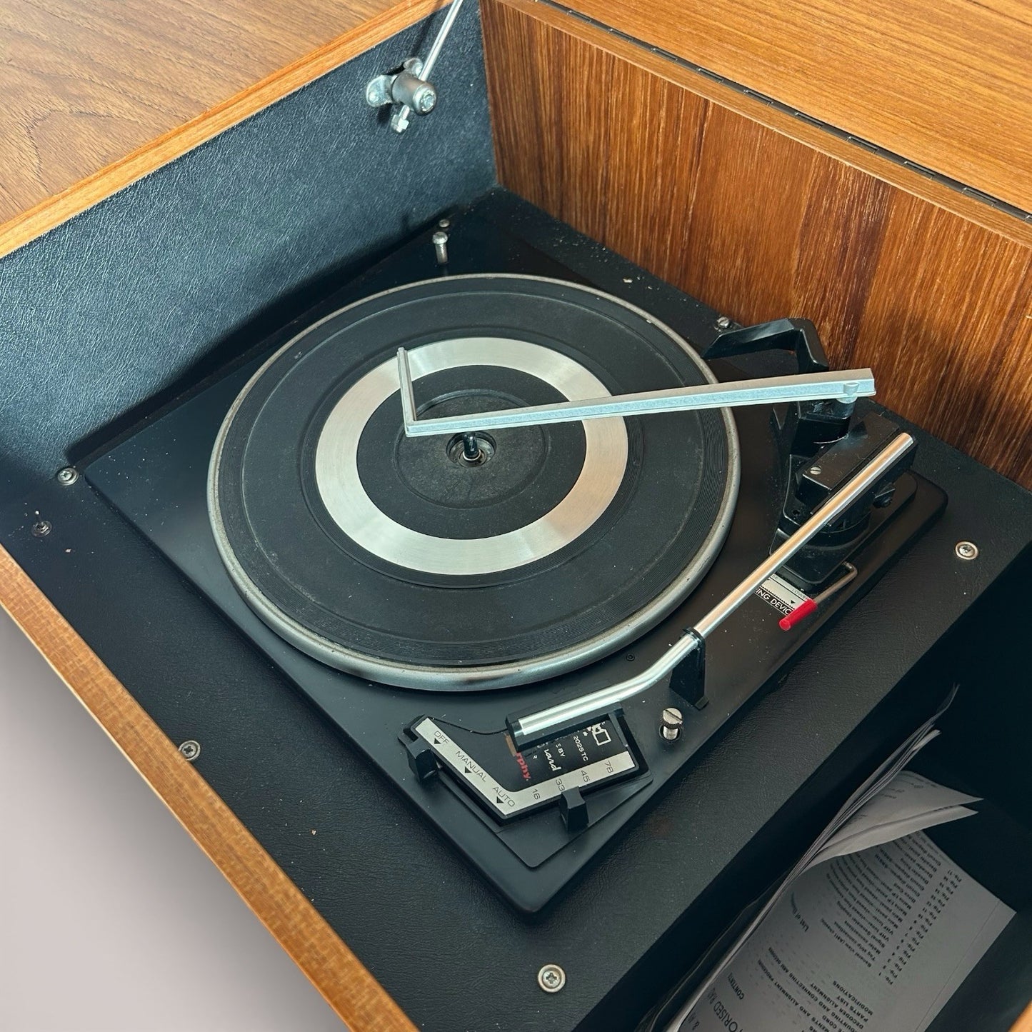 Murphy mid-century teak radiogram with bluetooth | serviced