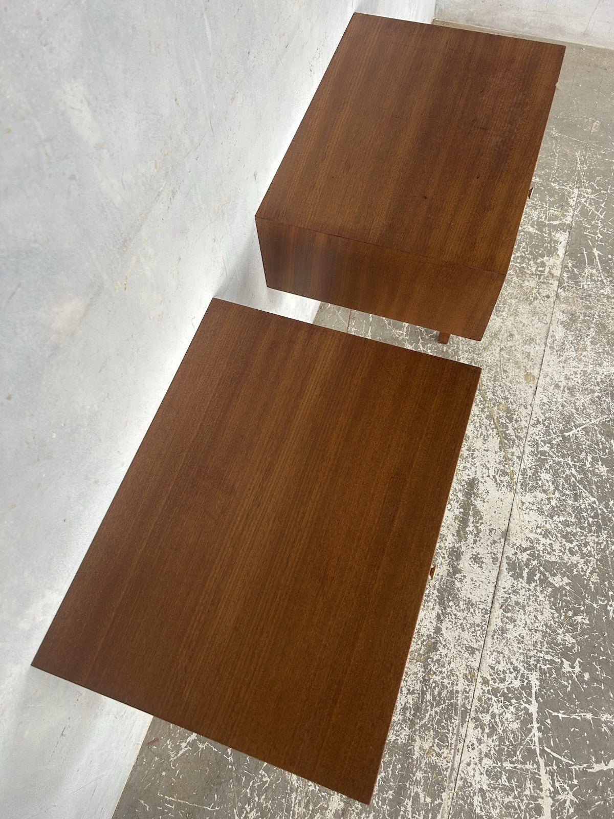 Mid Century Floating Bedside Tables By Austinsuite