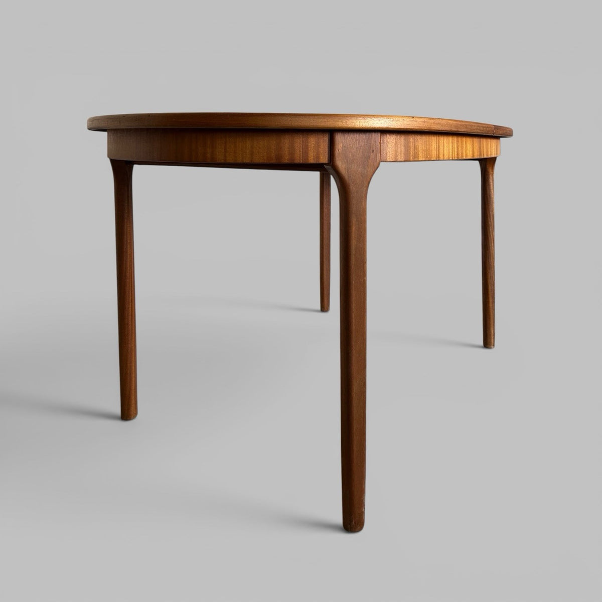 Macintosh Mid Century Teak Extending Oval Dining Table