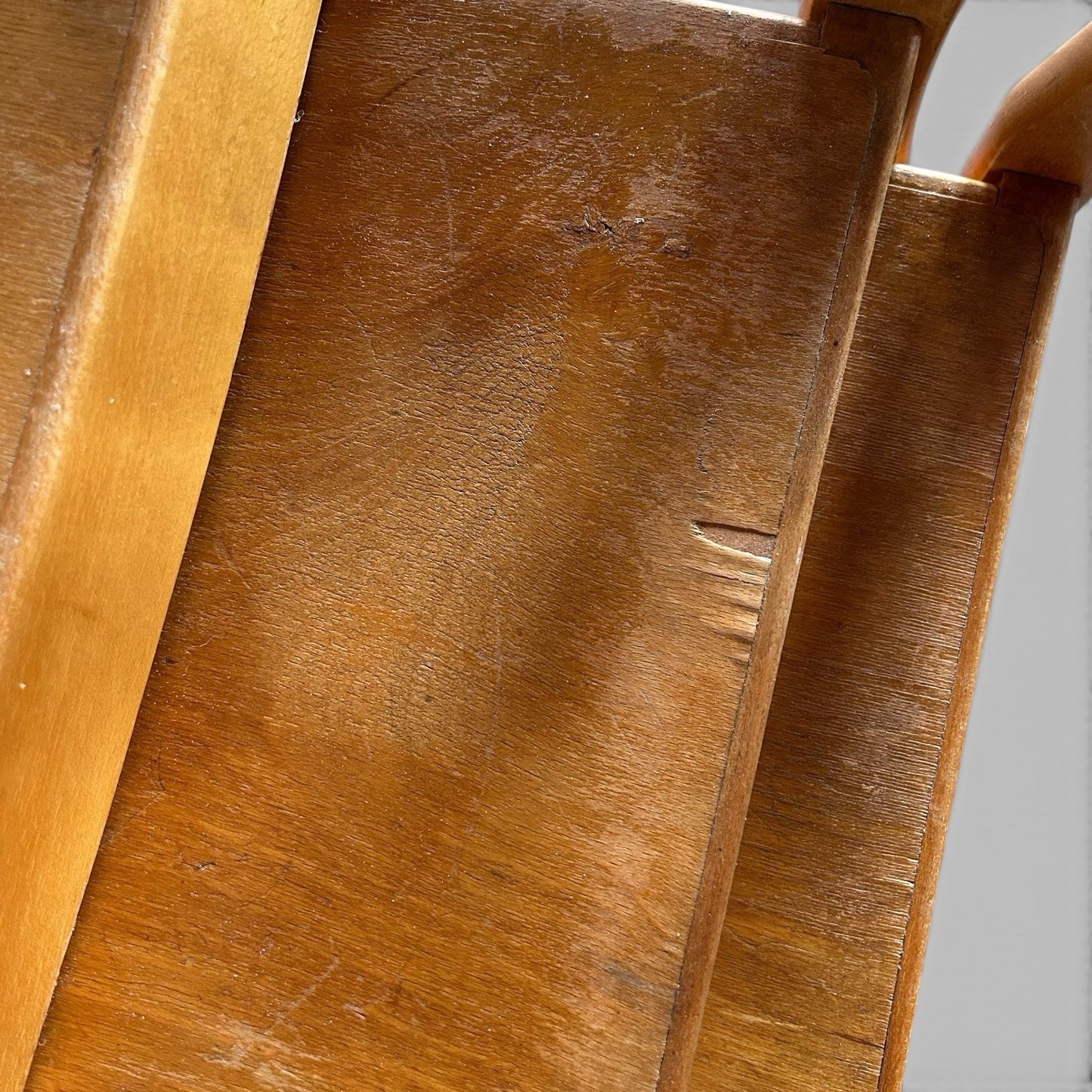 Danish Beech Stacking Dining Chairs - by FDB Møbler