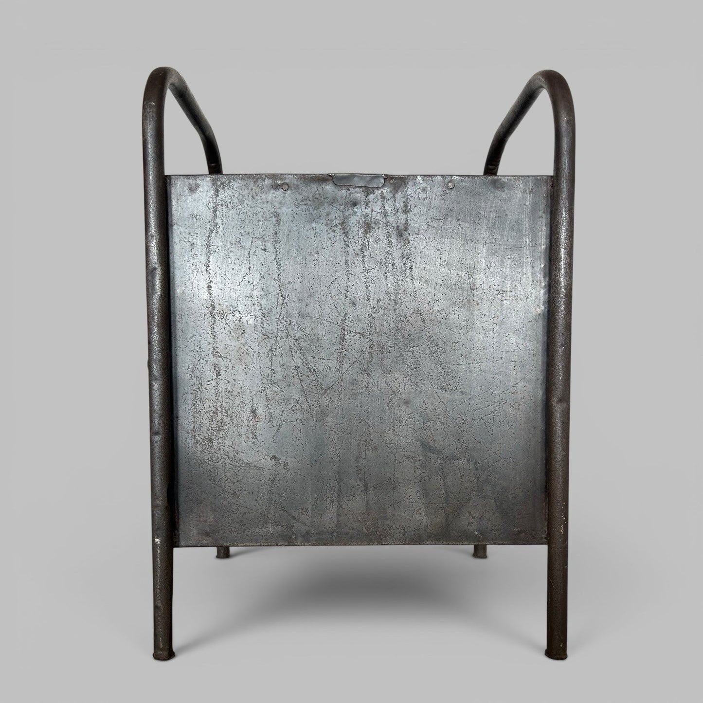 Industrial Metal Cabinet Side Table Vintage Steel Locker Cabinet