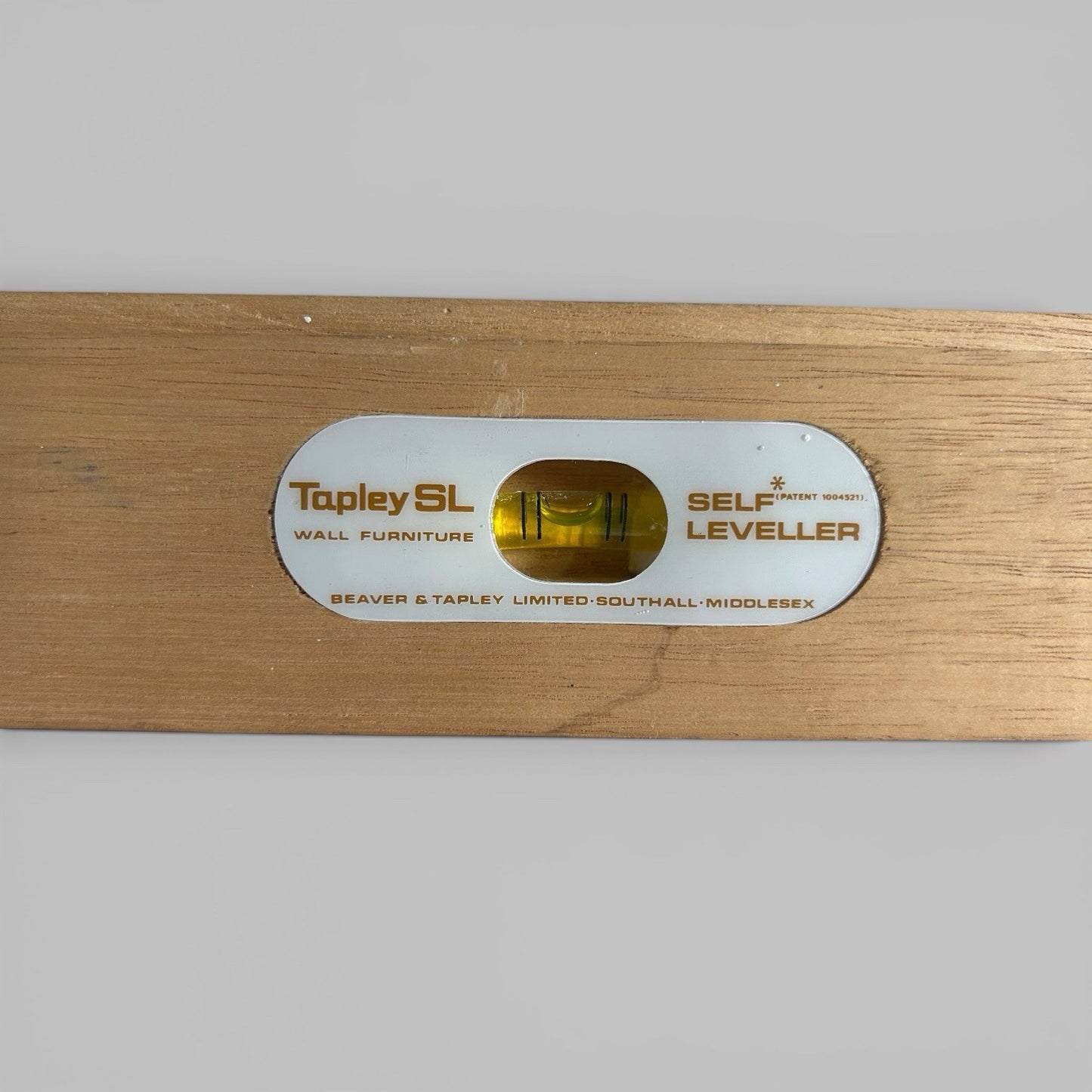 Mid Century Tapley Wall Shelf – Teak Floating Double Shelf