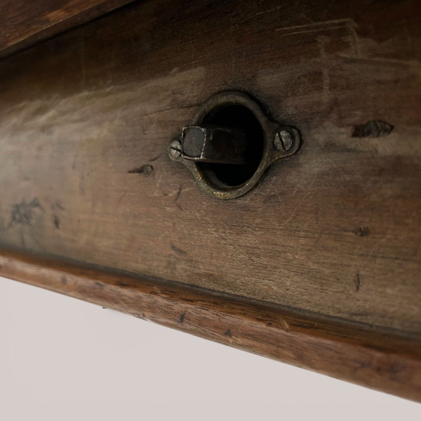Antique Solid Oak Wind Out Extending Dining Table by Joseph Fitter