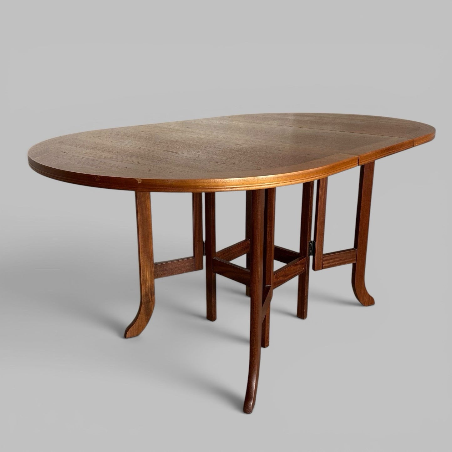 Nathan Teak Drop Leaf Dining Table