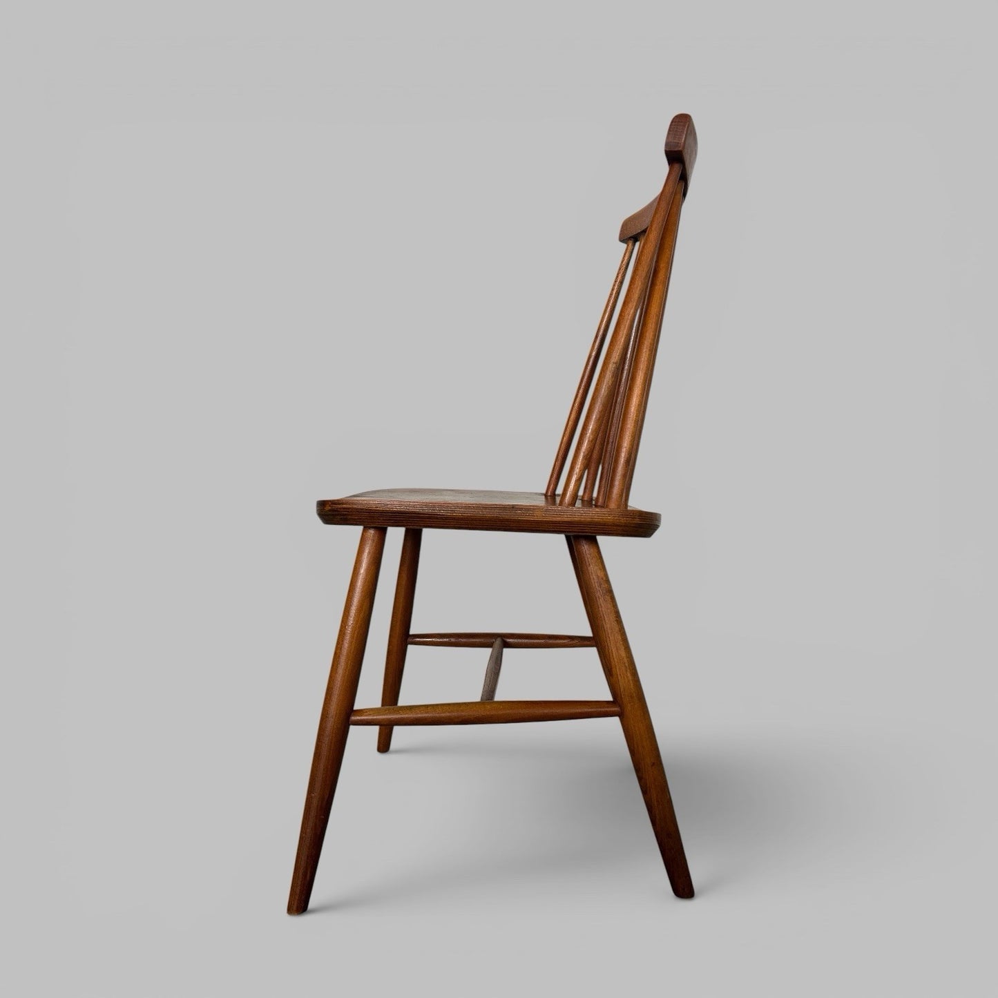 Vintage Stick Back Dining Chairs – Set of Four