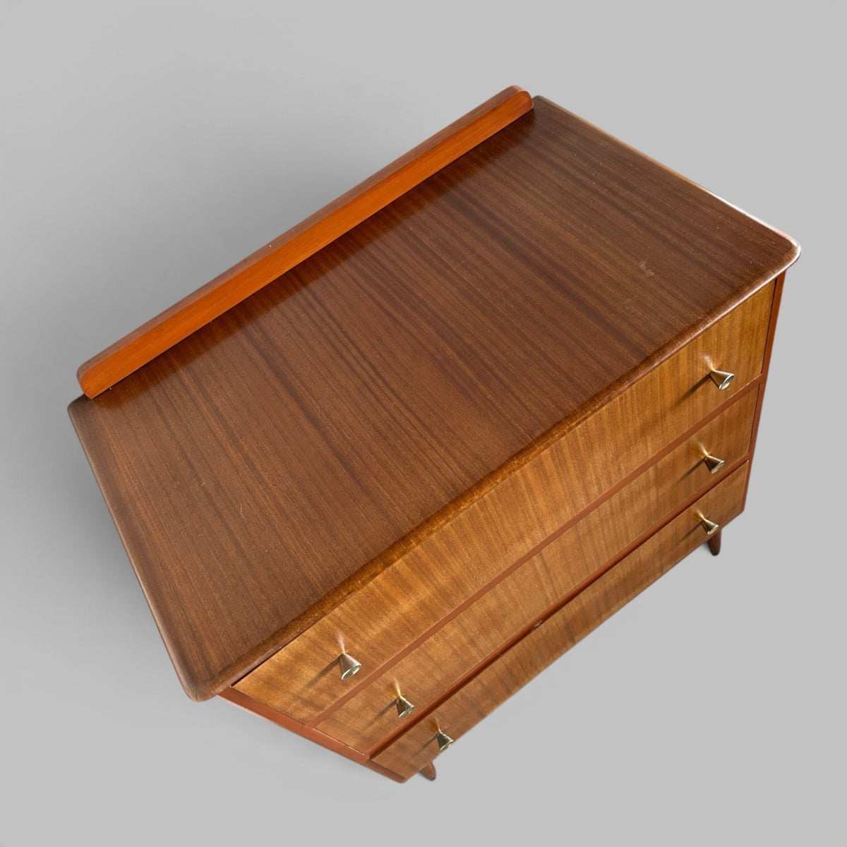 1960s Mid Century Three Drawer Chest of Drawers