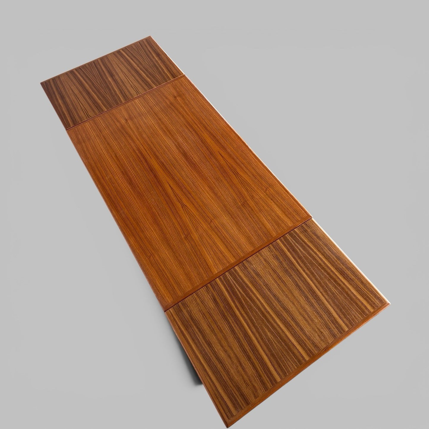Compact Danish Teak Draw Leaf Dining Table