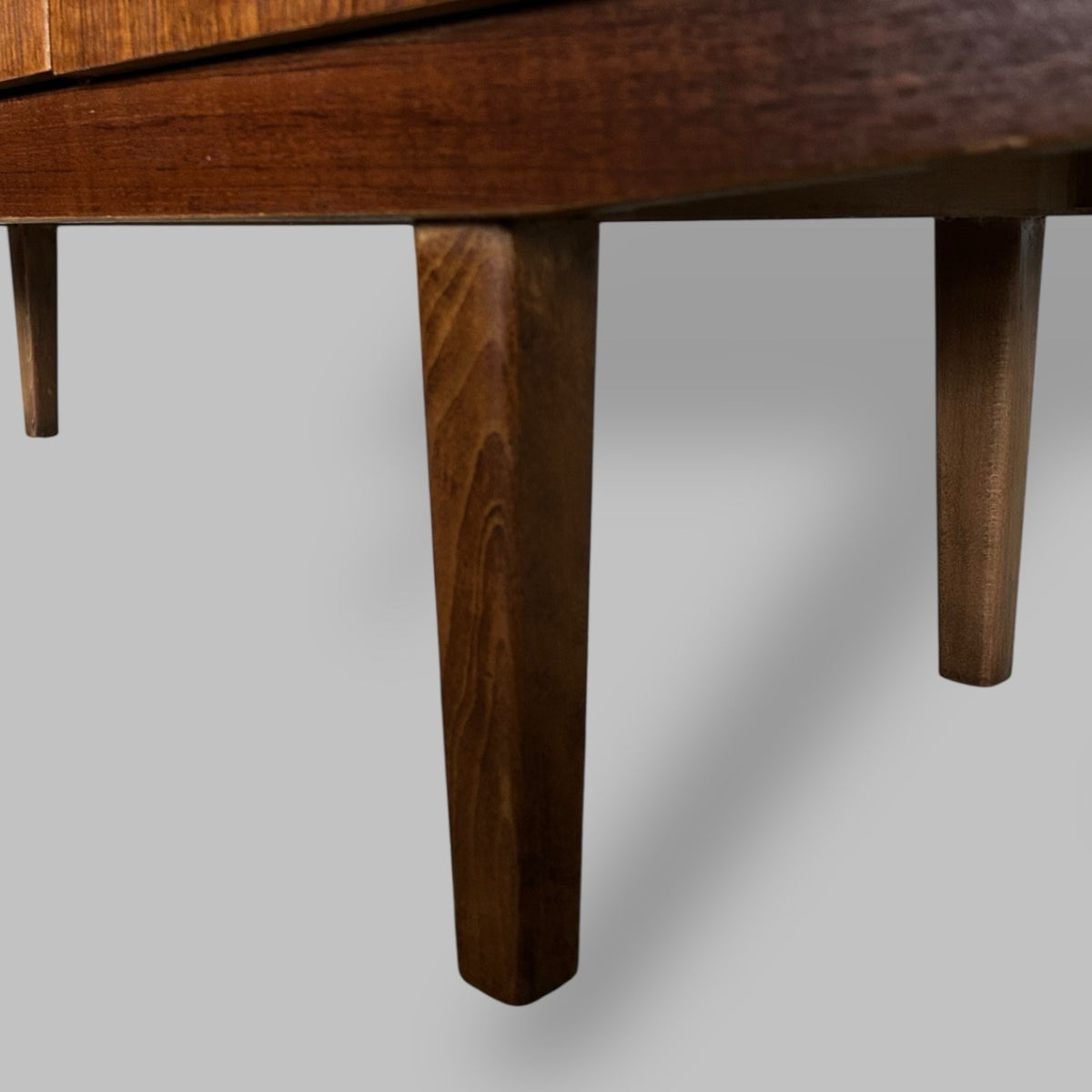 Mid Century Teak Sideboard with Drinks Cabinet – Flip Top Cocktail Bar