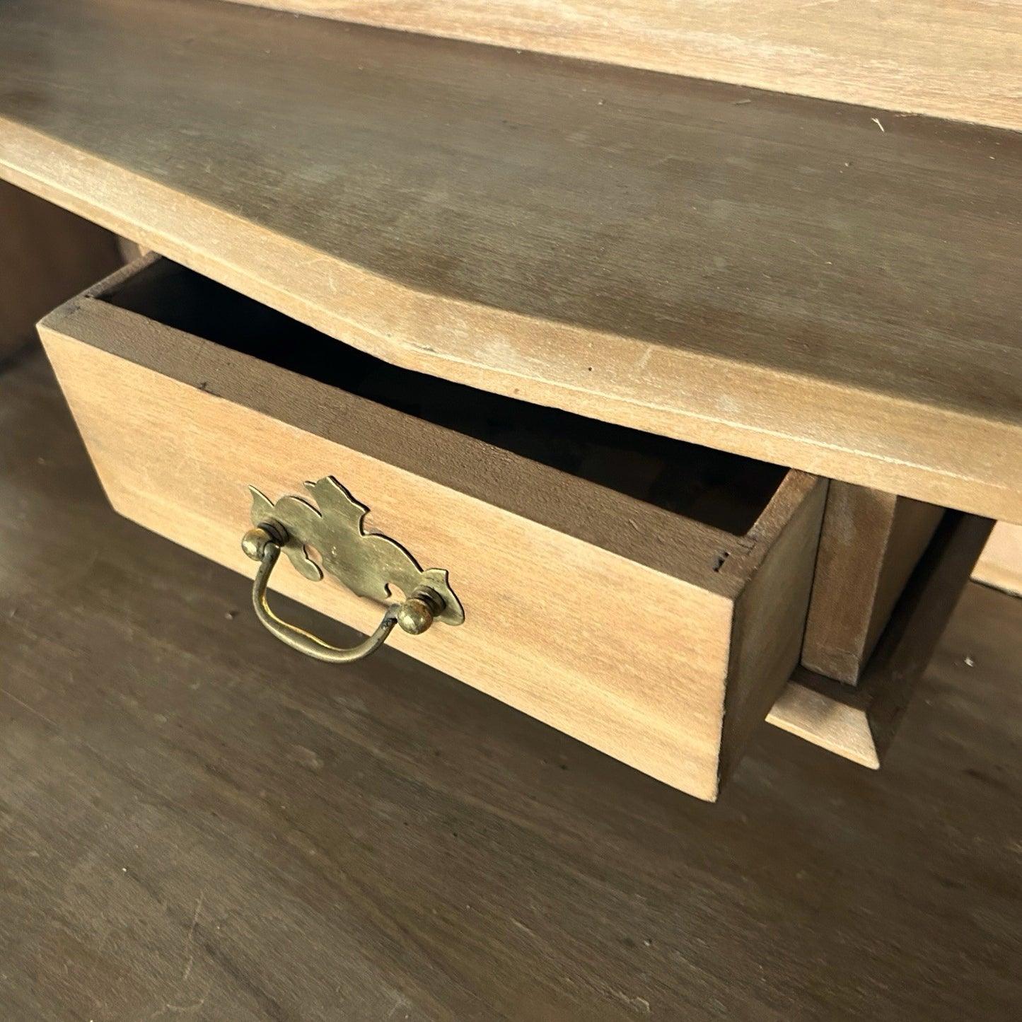 Edwardian Dresser with Triple Mirror. Great patina