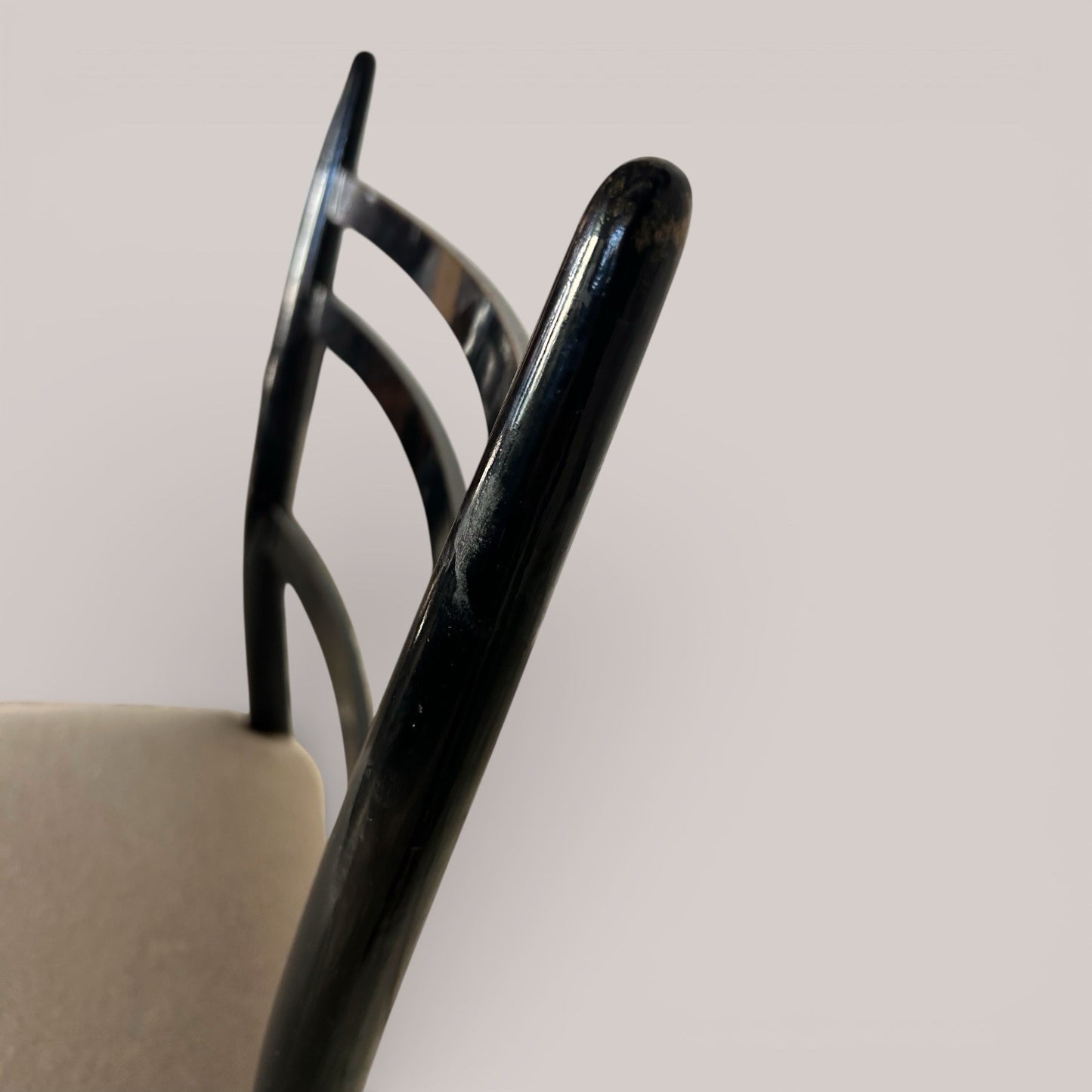 Pair of G Plan Librenza Black Dining Chairs – 1960s Mid Century