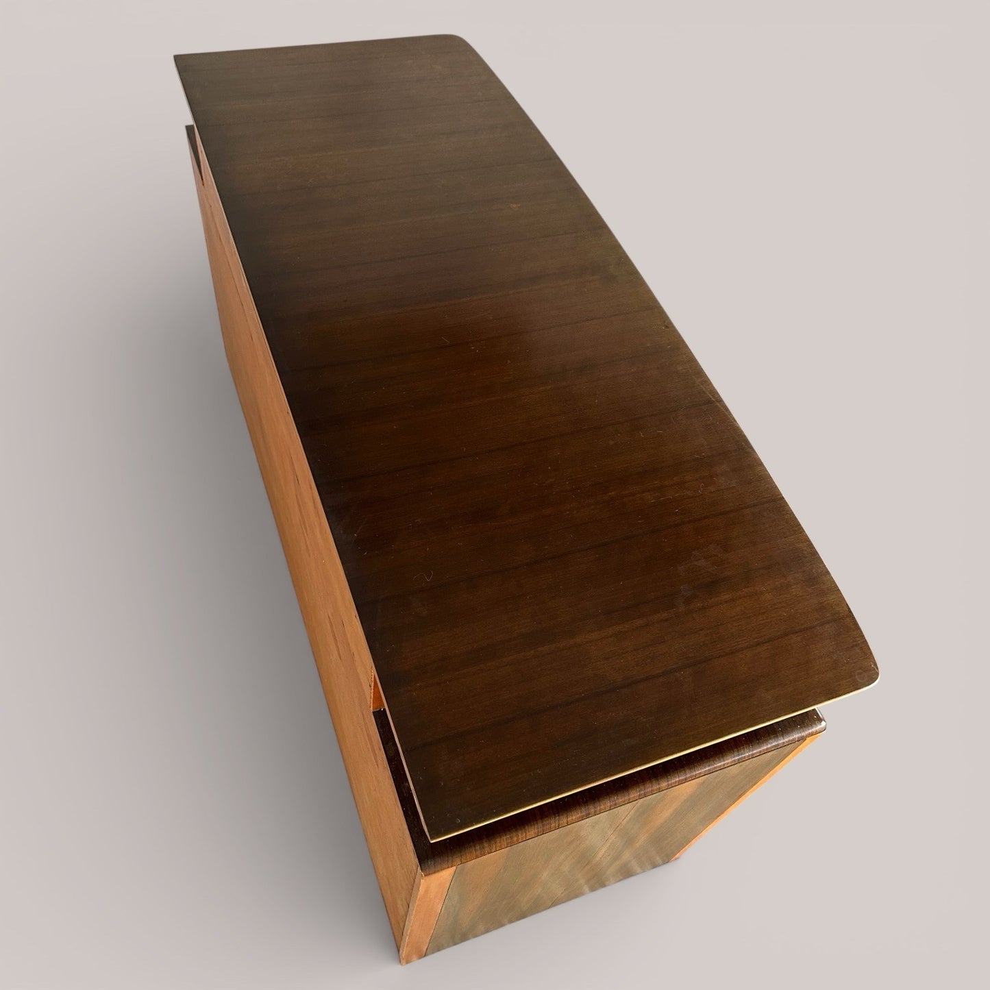Morris of Glasgow Walnut Floating Top Sideboard 1960s