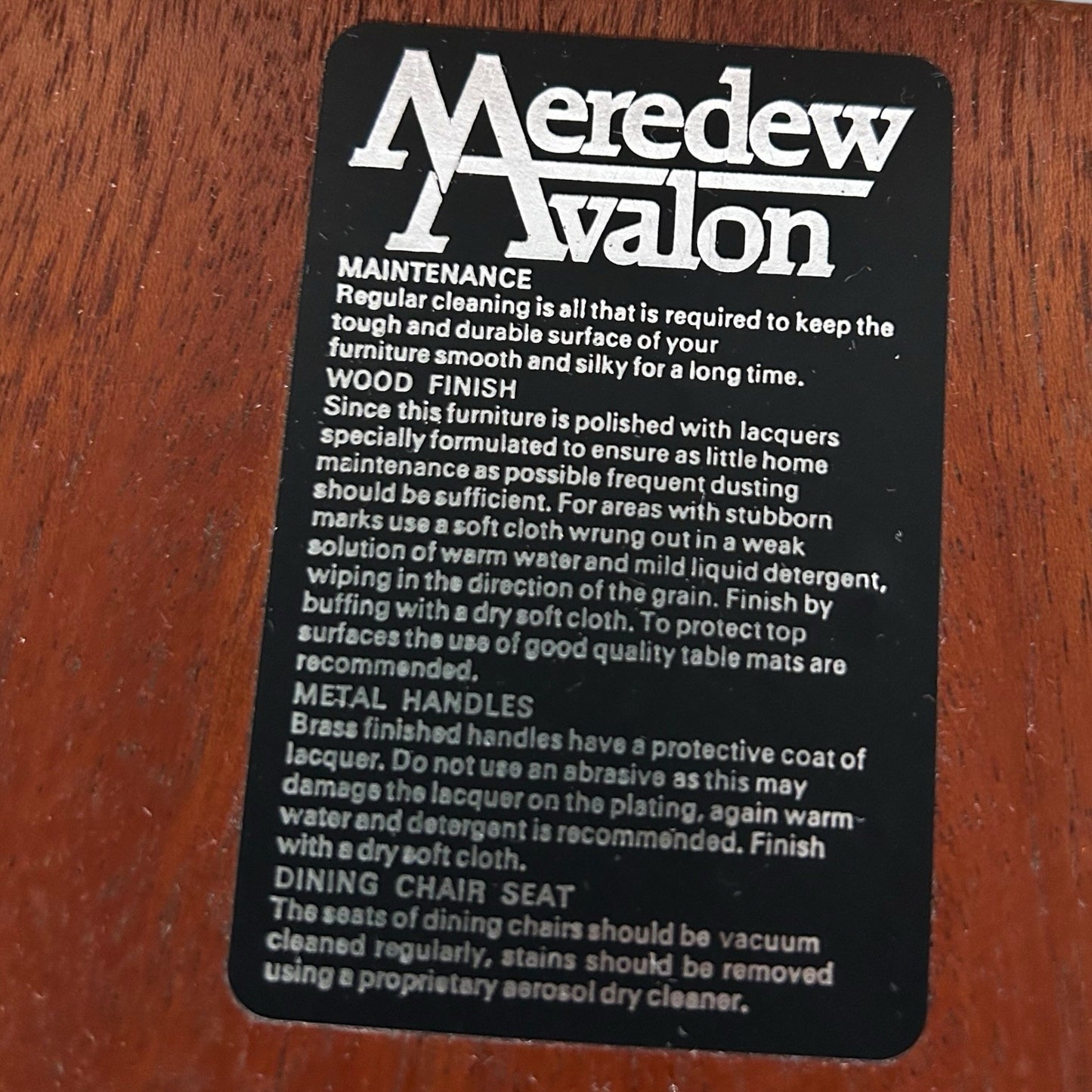 Meredew Avalon Mid Century Extending Dining Table – Teak Mid Century