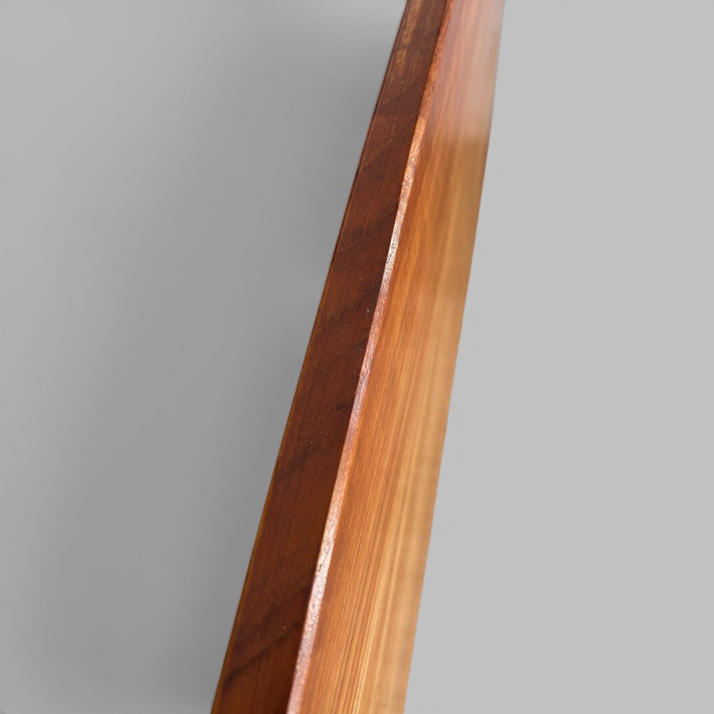 Mid Century Solid Teak Double Headboard