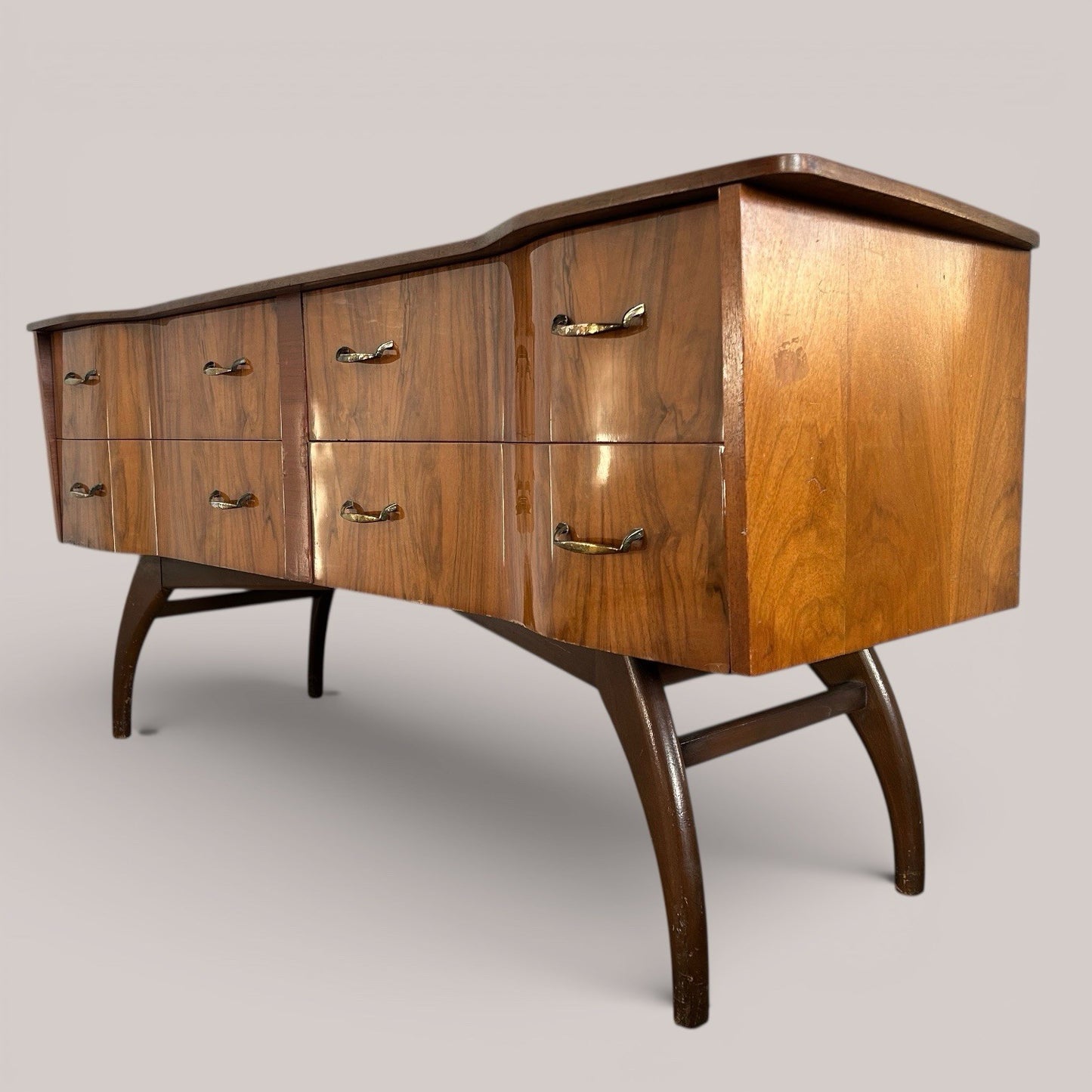1960s teak sideboard / chest of drawers