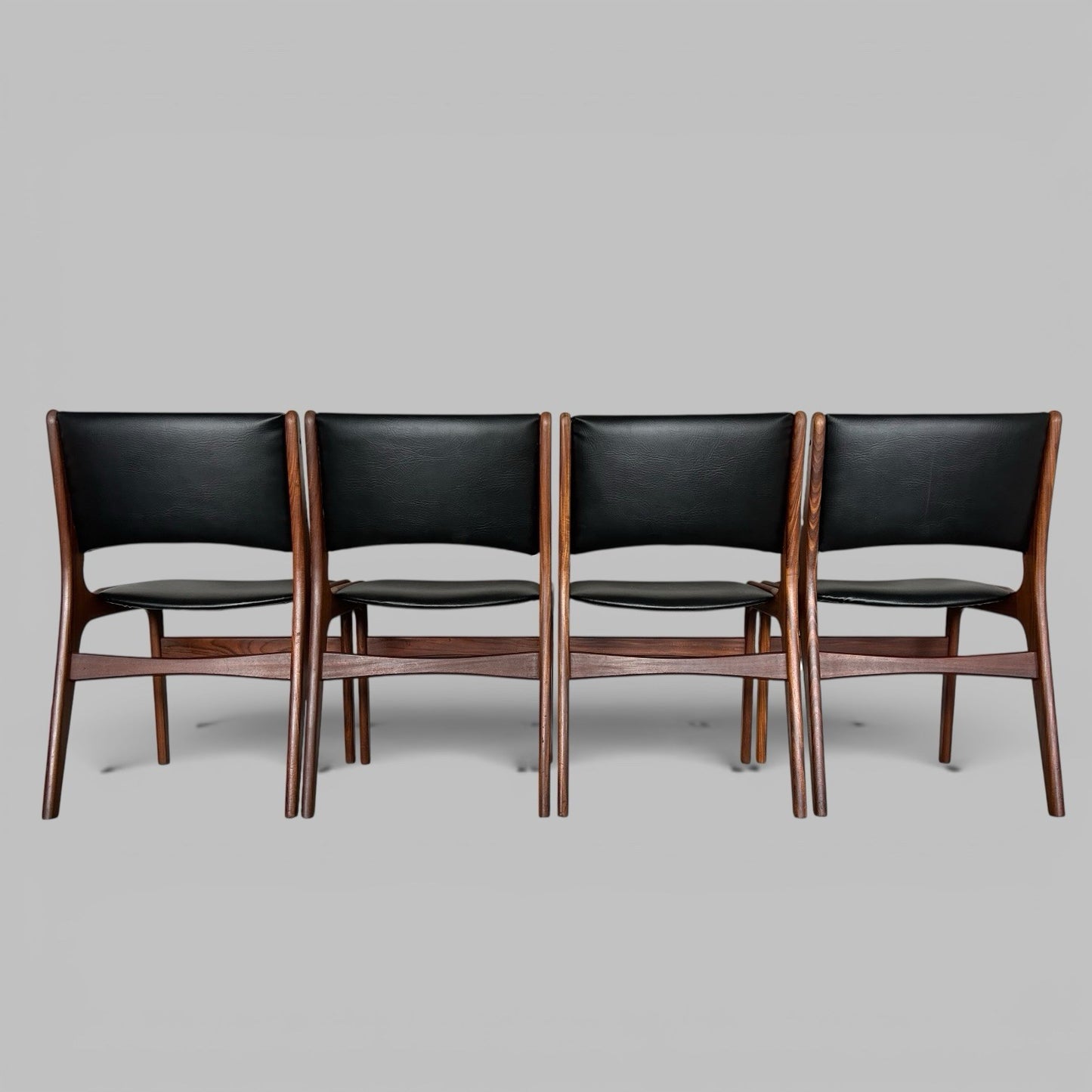 Eric Buch Dining Chairs – Set of 4 – Danish Mid Century Teak