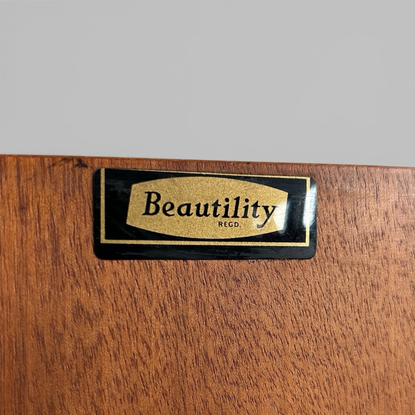 1960s Beautility Sideboard – Bow Front Teak