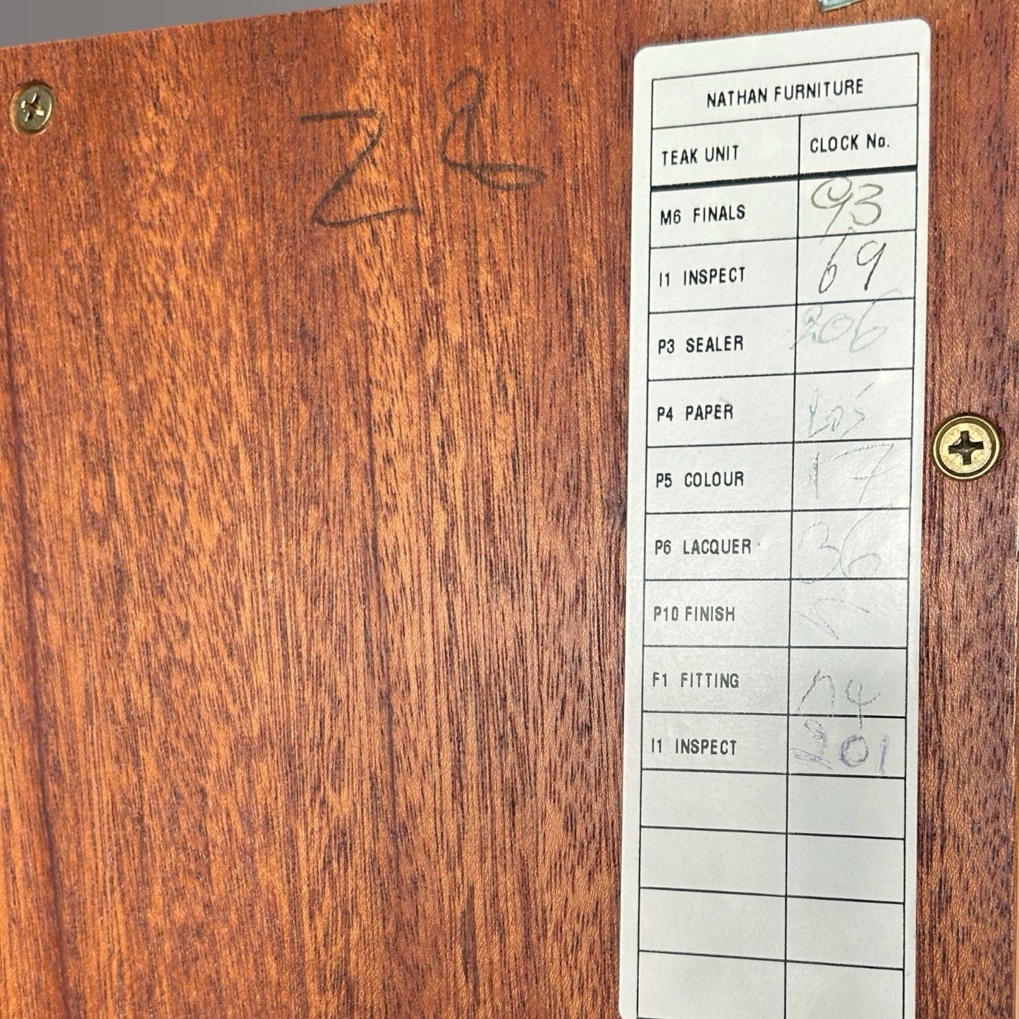 1970s Nathan Teak Corner Unit Mid Century Retro 744