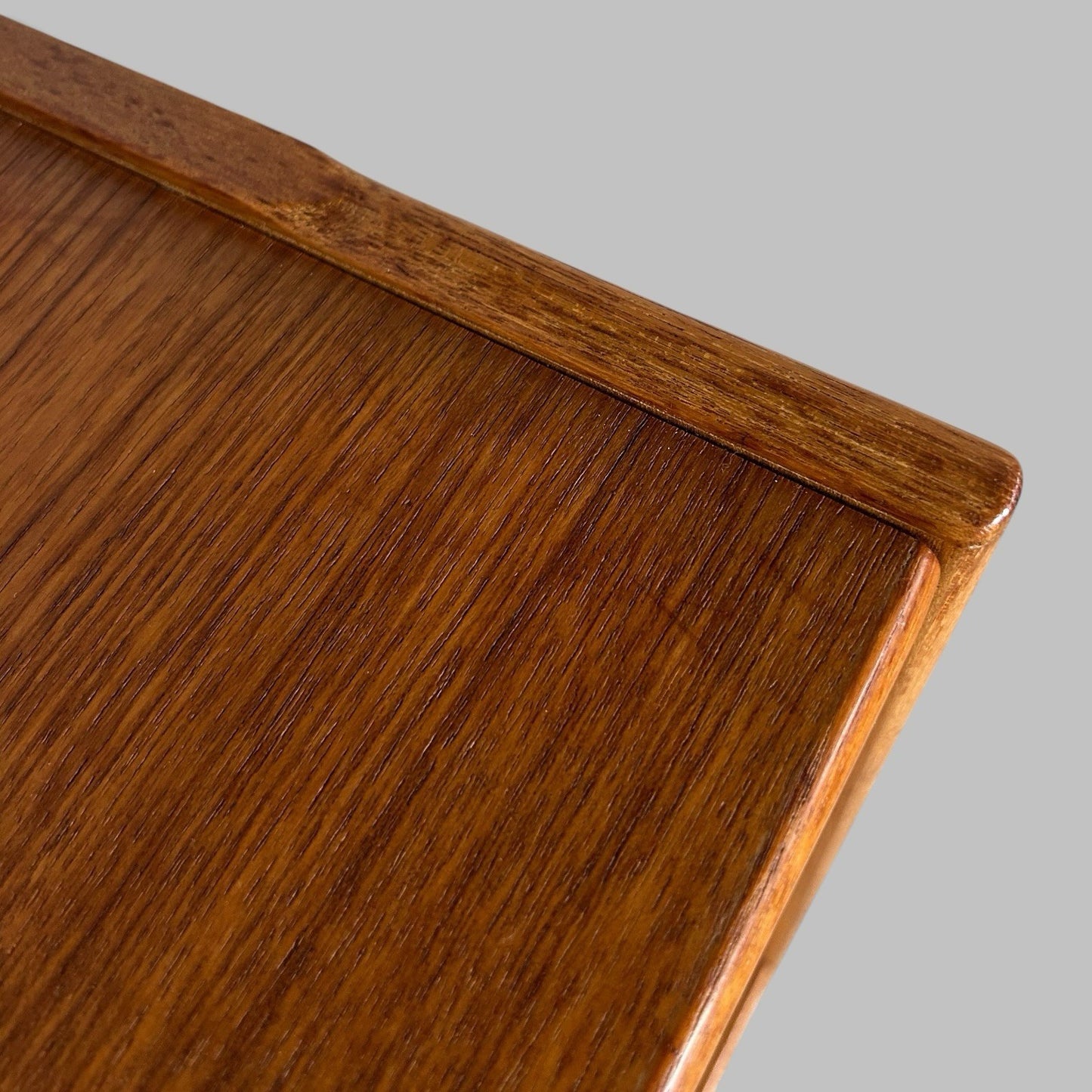 Swedish Teak Sliding Door Cupboard