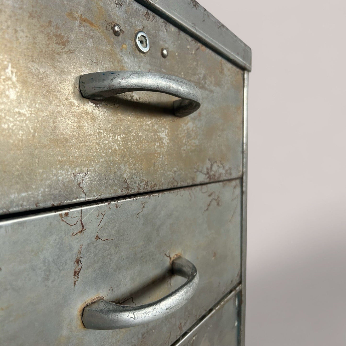 Industrial filing cabinet - great patina