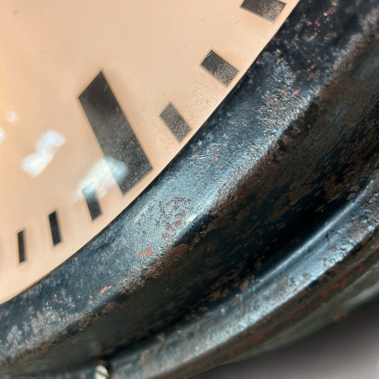 Large vintage station clock